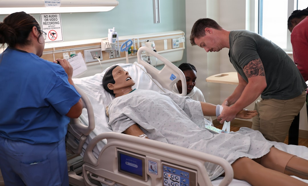 Nursing team completing clinical decision-making training