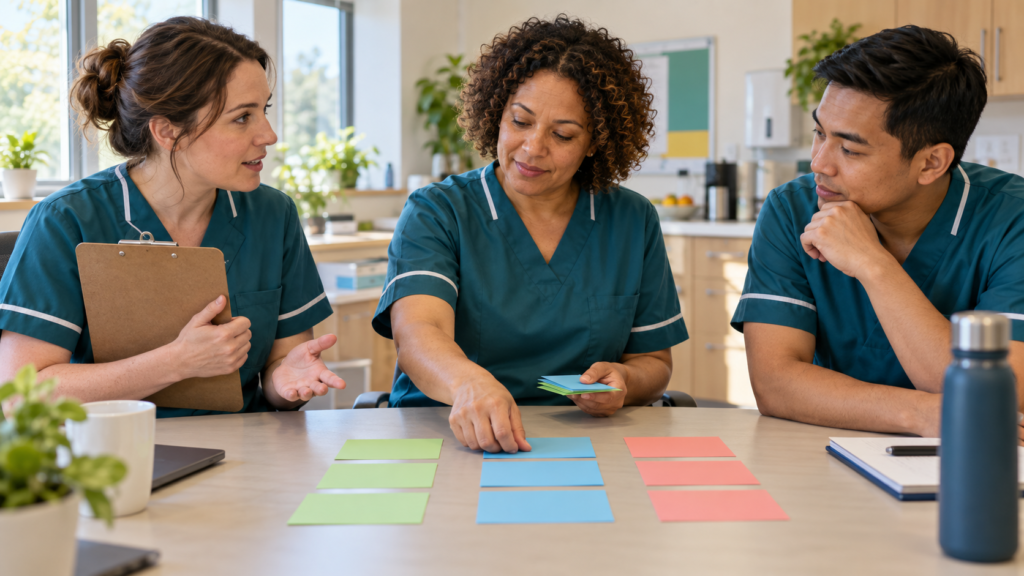 Outcome, Process and Balancing Measures in Nursing QI